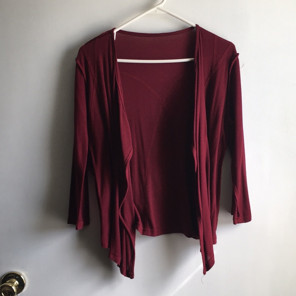 Maroon sweater